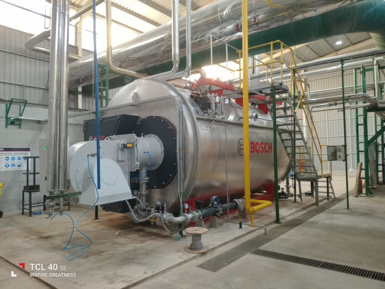 Caldera Bosch instalada