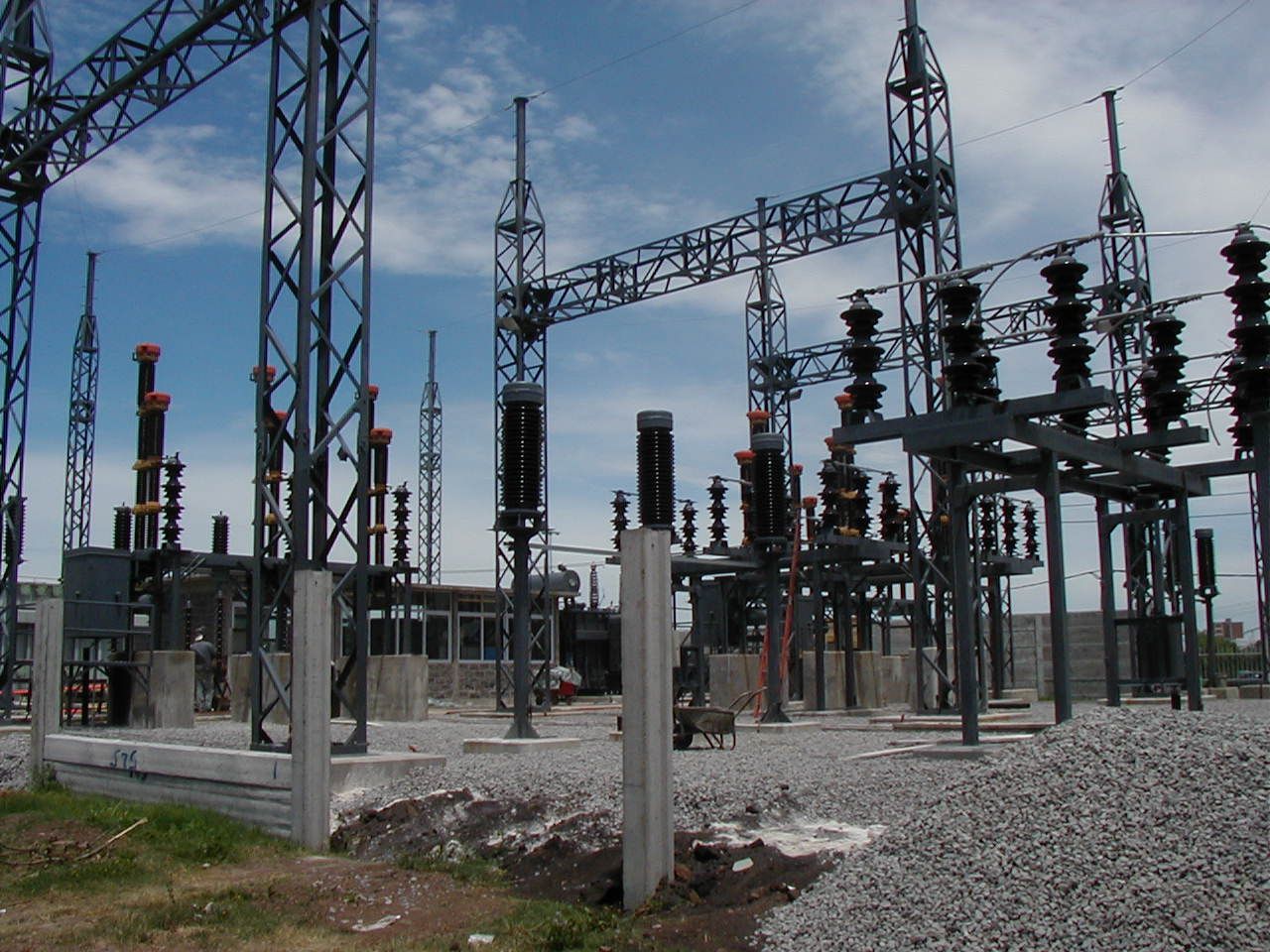 Playa de la subestación de 132 kV
